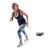 Bild von Hanteln für das Training + Seile und Geschirr