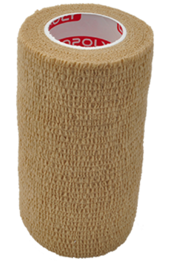 Bild von Selbsthaftender elastischer Verband 10 cm - Beige
