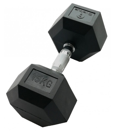 Bild von Hexagonale Hantel 15 kg - Hantel