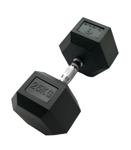 Bild von Hexagonale Hantel 25 kg - Hantel