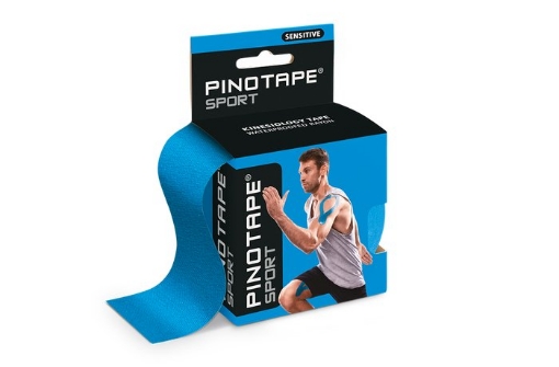 Bild von Kinesio Tape PINOTAPE® Sport Sensitiv - Blau