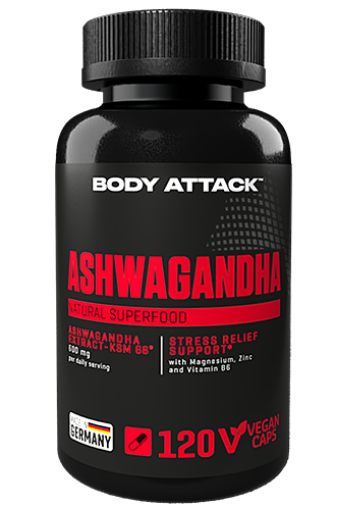 Bild von Ashwagandha 120 Kapseln - Body Attack