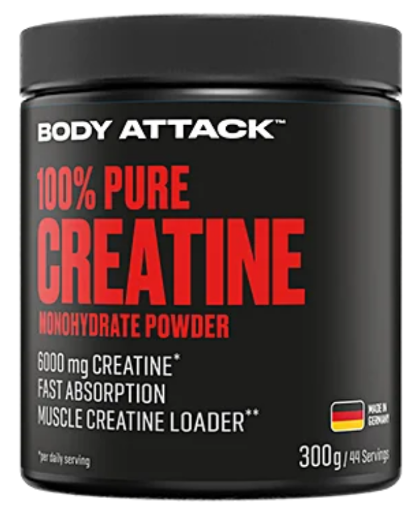 Bild von Kreatin 100% Pulver - 300g Body Attack