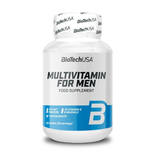 Bild von MULTIVITAMIN FÜR MÄNNER 60 Kapseln - BioTech