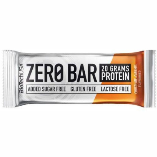 Bild von Zero Riegel 50g - Schoko-Karamell BioTech
