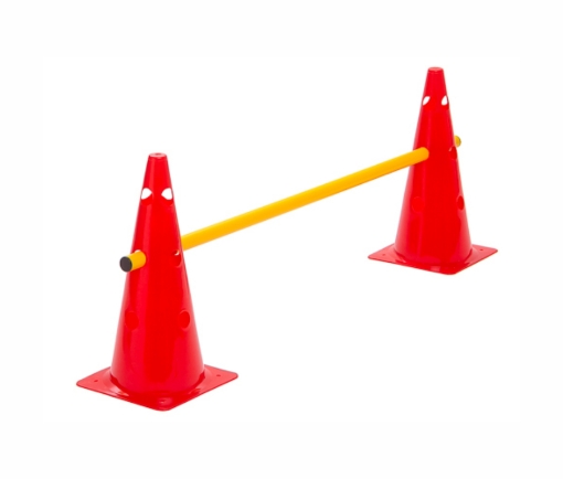 Bild von Training Hütchen Set + PVC-Stange