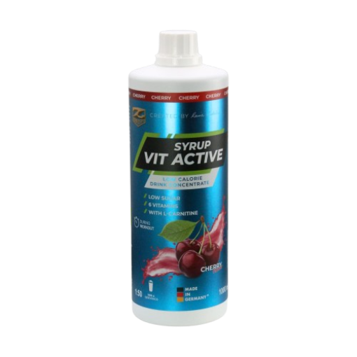 Bild von VITACTIVE SIRUP + L-CARNITIN - 1000ML KIRSCHE