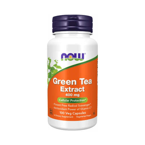 Bild von Grüntee-Extrakt 400mg - 100 Kapseln - Now Foods