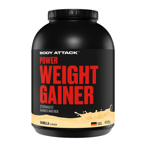Bild von Power Weight Gainer 4750g - Vanille Body Attack
