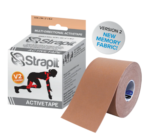 Bild von DYNAMIC ACTIVETAPE 5CM x 5M – BEIGE GESTREIFT