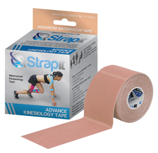 Bild von Kinesiologie-Tape Advance 5cm x 5m Beige – Strapit