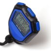 Bild von Digitaler Stoppuhr (1/100 Sek.) Blau