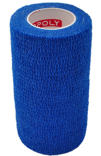 Bild von Copoly Selbsthaftbandage 10 cm x 4,5 m - Hellblau