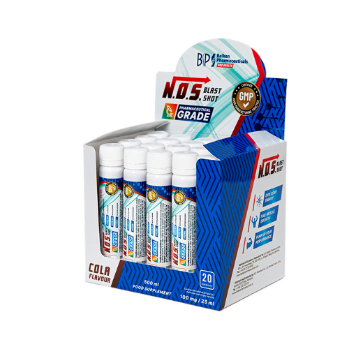 Bild von NOS Blast (L-Arginina + L-citrulina + Beta alanina) Shot 20×25ml