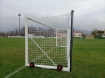 Bild von Mobiles Fußballtor mit Rädern und Netzspannung 7,32 x 2,44 m – P5902