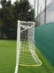 Bild von Poarta futsal otel 3x2 m, montata in manșoane, cu suporturi sudate si lant pentru plasa