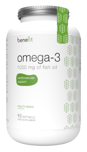 Bild von Omega 3 Ulei de Peste 1000mg - 90 Caps Benefit