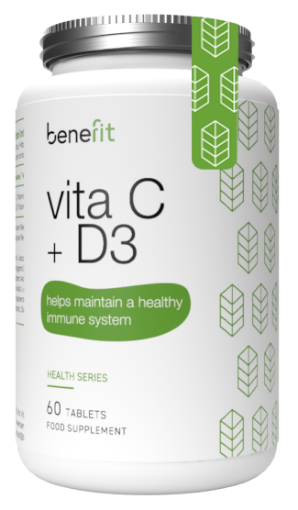 Bild von Vitamina C + D3 - 60 Tabs Benefit