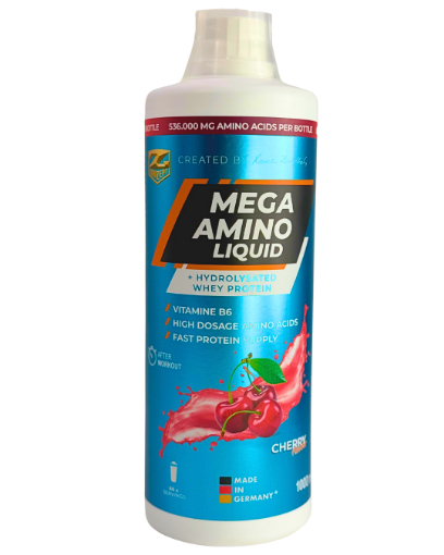 Bild von MEGA AMINO FLÜSSIGKEIT - KIRSCH 1L Z-KONZEPT 