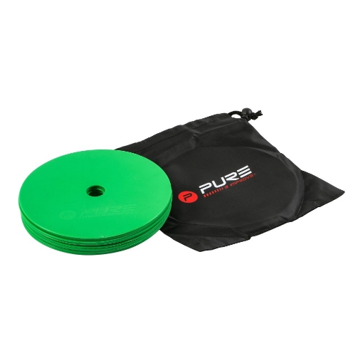 Bild von SET VON 10 GRÜNEN P2I FLACHEN MARKIERUNGEN