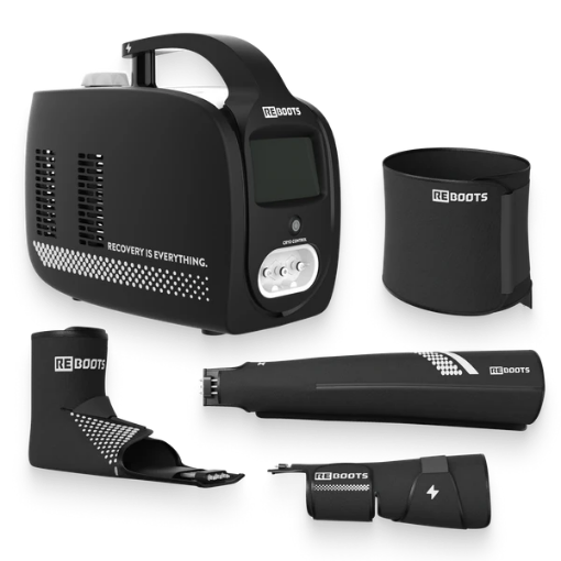 Bild von Reboots Cryo Pro – Kälte-/Wärmekompression – Set mit 5 Manschetten