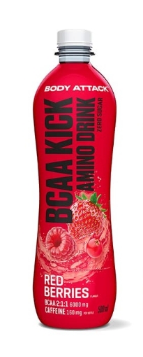 Bild von BCAA KICK Rote Beeren - 500ml Body Attack