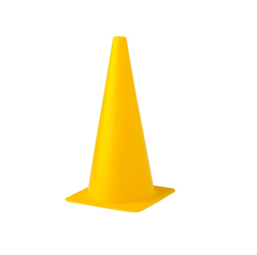 Bild von Plastik Trainingskegel 38 cm - Gelb 
