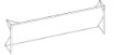 Bild von Mobiles Aluminium-Fußballtor 6 × 2 m — Ø80 mm mit Netz — VI 6033