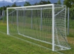 Bild von Mobiles Aluminium-Fußballtor 6 × 2 m — Ø80 mm mit Netz — VI 6033