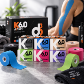 Bild für Kategorie d3Tape K6.0 – Kinesiologie-Tape 5 cm x 6 m
