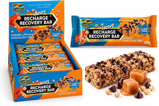 Bild von Recharge Recovery Bar Z-Konzept – 60 g, Caramel Chocolate Chip